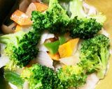 レンジ胸肉ブロッコリー塩炒め味青椒肉絲風作り方15写真