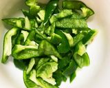 ペペロン風炒め味豚こま大根青椒肉絲風作り方5写真