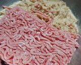 大豆の水煮に使ったハンバーグ作り方2写真