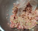 大豆の水煮に使ったハンバーグ作り方3写真