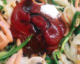 うちのナポリタン作り方9写真