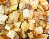 全てレンジコンソメ風味洋風麻婆豆腐&茄子作り方17写真