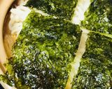 鍋の素●鶏肉と海苔＆餅の寄せ鍋作り方4写真