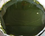 抹茶のレアチーズケーキ作り方30写真