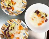レンジ肉なし根菜甘辛スッキリ炒め味サラダ作り方6写真