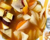 レンジ肉なし根菜甘辛スッキリ炒め味サラダ作り方10写真