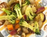 レンジ肉なし根菜甘辛スッキリ炒め味サラダ作り方15写真