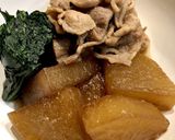 大根と豚肉の煮物作り方7写真