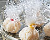 レンジでつくる牡蠣だし醤油の餡で蓮根饅頭作り方3写真