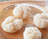 レンジでつくる牡蠣だし醤油の餡で蓮根饅頭作り方4写真