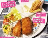 豚カツ&ポテト&トリュフベビチーサラダ♡作り方6写真