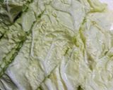 牡蠣だししょうゆで作る、白菜と豚肉の煮物作り方4写真