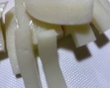 柿とかまぼこの白あえ　柿ボックス入れ作り方5写真