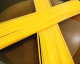 モチッと！大根葉とブロッコリーのパスタ作り方1写真