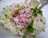 簡単！ダイエットチャーハン作り方2写真