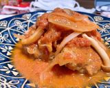 トマトの煮込みハンバーグ作り方10写真