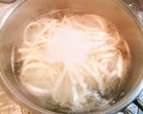 韓国風 ピリ辛プルコギ焼ききしめん作り方2写真