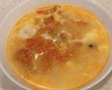 余ったチキンライスで、オムライスープご飯作り方4写真