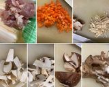 秋の味覚 キノコの炊き込みご飯作り方3写真