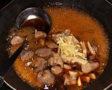 ちょいピリ辛鶏キモ生姜煮作り方7写真
