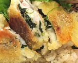 白身魚ほうれん草チーズ弁当 詰め方作り方3写真
