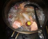鮭の切り身と大根の粕汁作り方4写真