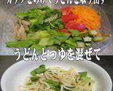美味ドレのヤム南蛮ポン酢青じそサラダ饂飩作り方1写真