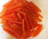シャキシャキ野菜の和風ナムル作り方1写真