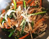シャキシャキ野菜の和風ナムル作り方5写真