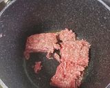 長芋ときのこのひき肉入り味噌汁作り方6写真