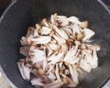 長芋ときのこのひき肉入り味噌汁作り方9写真