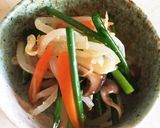 シャキシャキ野菜の和風ナムル作り方6写真