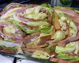 キャベツとベーコンのミルフィーユ焼き作り方1写真