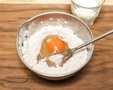 ココアパンケーキ作り方3写真