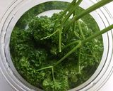 50℃洗い☘️映える我が家の冷凍パセリ作り方1写真