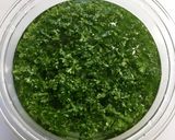 50℃洗い☘️映える我が家の冷凍パセリ作り方3写真