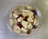 さつまいもとひき肉の生姜醤油炒め作り方2写真