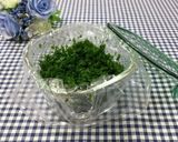50℃洗い☘️映える我が家の冷凍パセリ作り方8写真