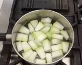 宮古島産の冬瓜汁作り方2写真