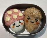 ミニオンおにぎり★超簡単！キャラ弁作り方4写真