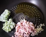 大根の葉っぱ♪パスタ作り方1写真