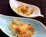大根とあさりの甘炊き作り方4写真