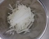 大根梅サラダ作り方1写真