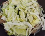 鶏肉とキャベツのオイマヨ炒め★作り方7写真