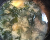 ほくほくお芋とワカメのお味噌汁作り方2写真