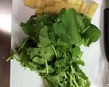 ごま油香る大根菜の簡単炒め作り方1写真