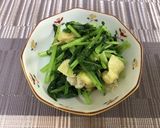 ごま油香る大根菜の簡単炒め作り方4写真