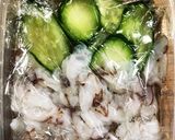 蛸アレルギーの妻の蛸好きな旦那の為の蛸酢作り方3写真