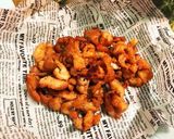 簡単✨カリカリ鶏皮おつまみ(⑉• •⑉)作り方5写真