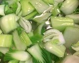 カニと青梗菜と豆腐の中華スープ作り方3写真
